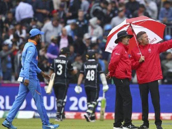 વરસાદ આદુ ખાઈને ટીમની પાછળ પડી ગયો છે, 2019 વર્લ્ડ કપમાં પણ NZ ફાવી ગયું હતું; 2 દિવસમાં નિર્ણય થયો હતો