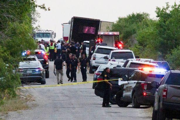 અમેરિકામાં ટ્રકમાંથી 46 પ્રવાસીના મૃતદેહ મળ્યા:ટ્રકમાં 100 લોકોને ઠાંસી-ઠાંસીને ભર્યા હતા, મેક્સિકોથી છુપાવીને ટેક્સાસ લઈ જવામાં આવતા હતા