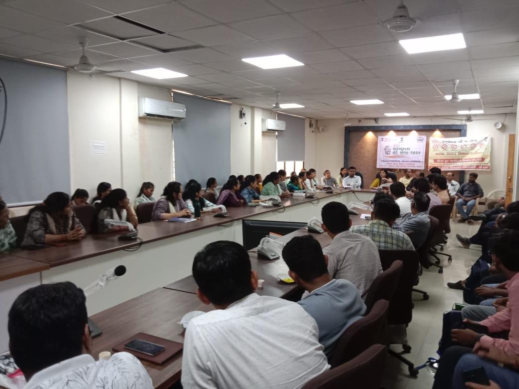 અંકલેશ્વર તાલુકા પંચાયત ખાતે જિલ્લા કક્ષાનો સ્વચ્છતા ટોક કાર્યક્રમ યોજાયો
