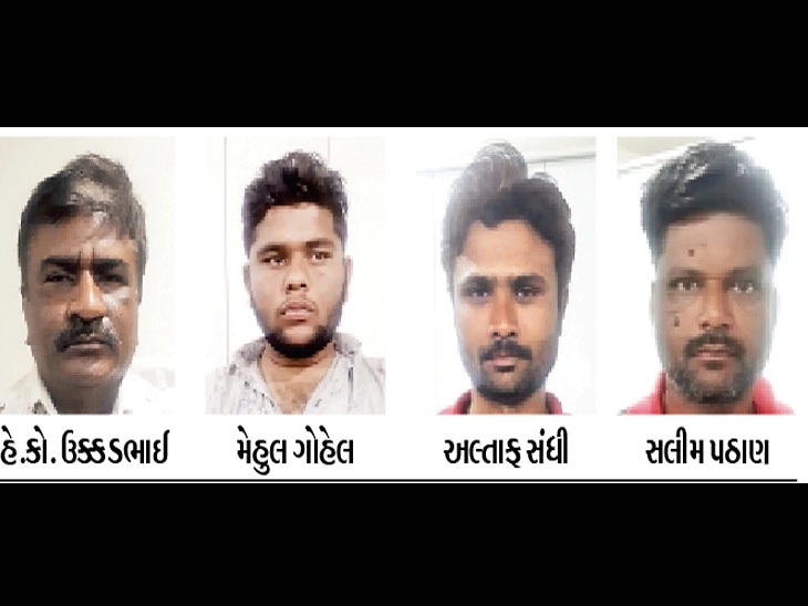 અમદાવાદ / ટો કરેલું ટૂ વ્હીલર છોડવા 300ની લાંચ લેવા હેડ કોન્સ્ટેબલ સહિત ચાર ગયા, ACBએ પકડ્યા